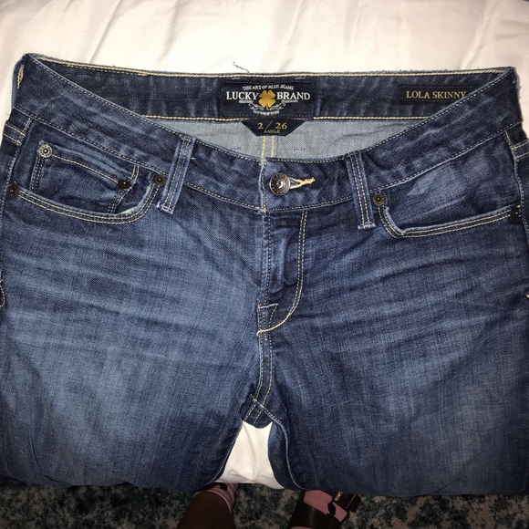Lucky Brand Lola Skinny Jean Size 26/2 Ankle - Picture 8 of 8